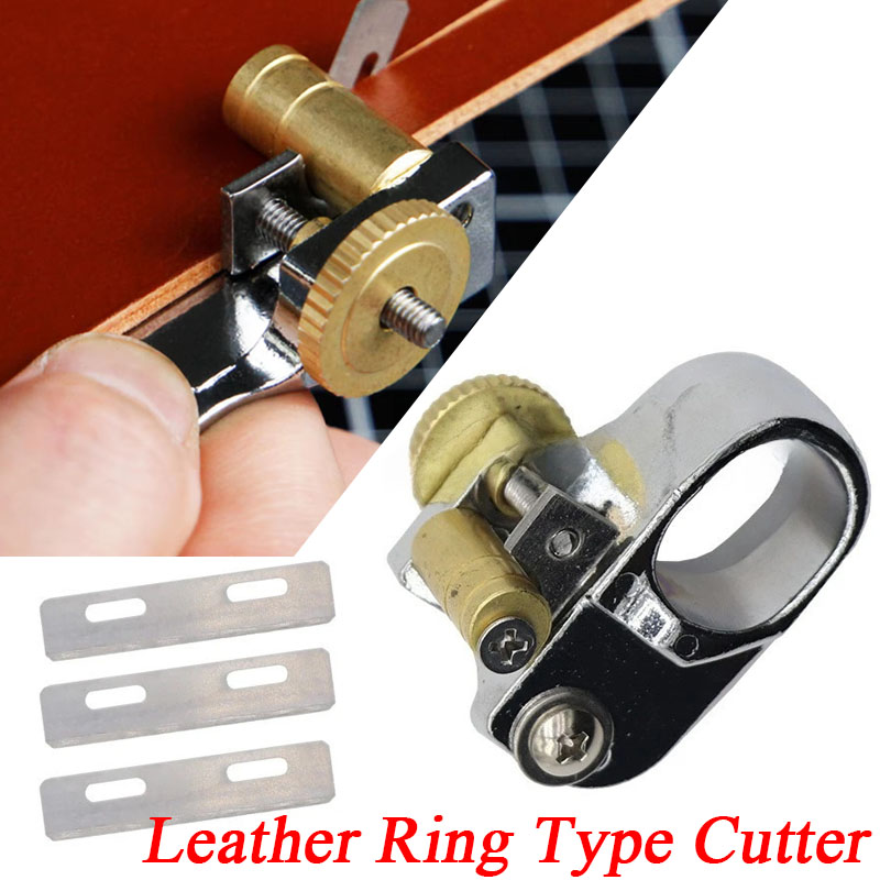 Leatherwork Accessories - 1pc Leather Ring Type Cutter Adjustable