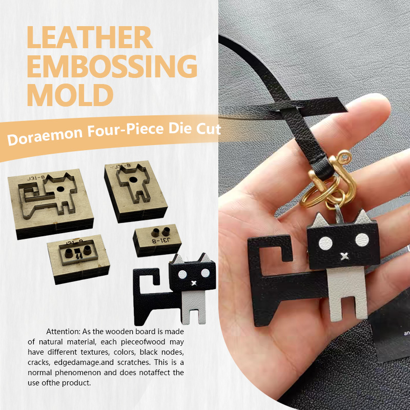 Leatherwork Machine - Machine Cat Four-Piece Set Leather Die