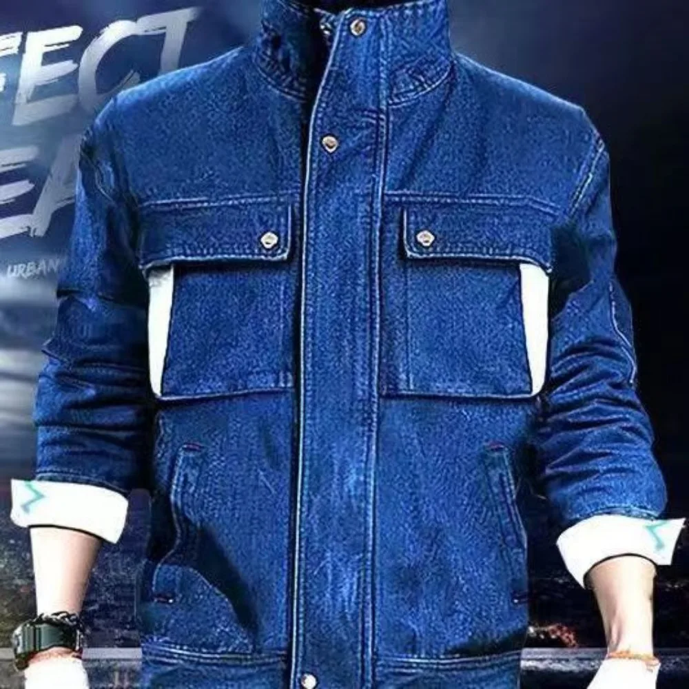 Jeans Work Clothes Electric We - Leather Work Overalls recension och pris