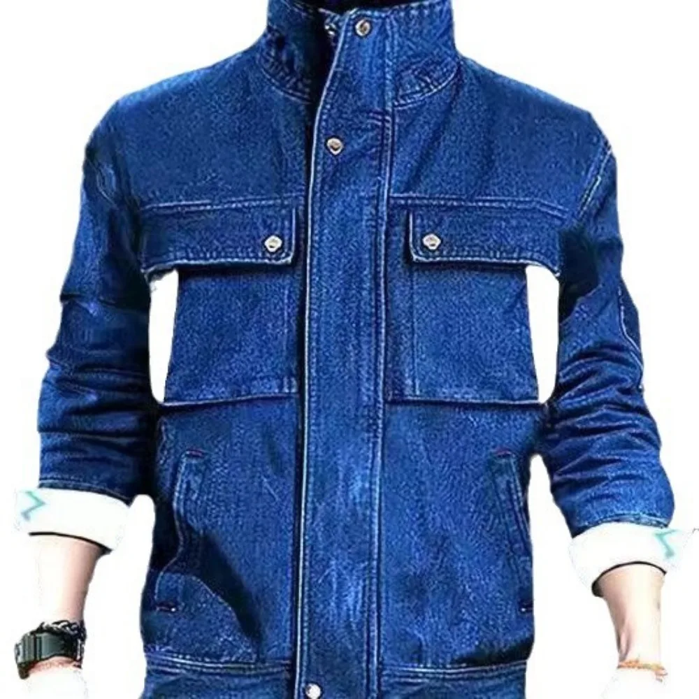 Jeans Work Clothes Electric We - Leather Work Overalls recension och pris