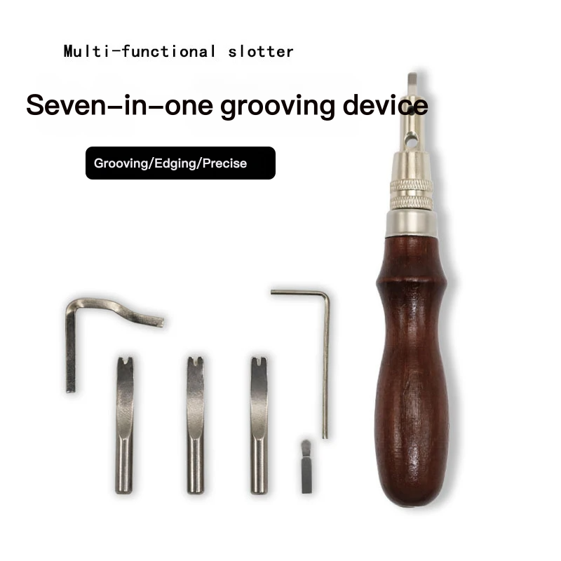 7-In-1 Multifunctional Leather - Leatherwork Edge Beveler recension och pris
