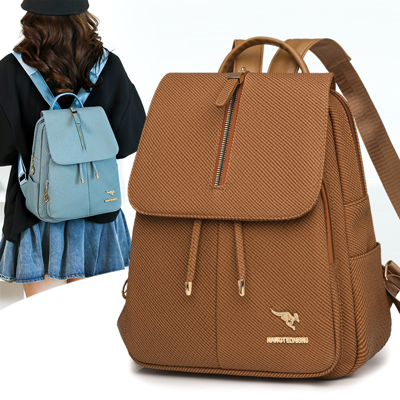 Durable Womens Travel Backpack - Leather Work Womens Backpack recension och pris