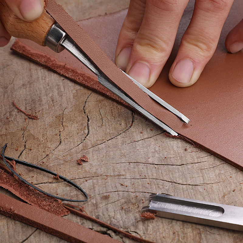 Leather Edge Skiver Beveler, W - Skiver Leather Thin recension och pris