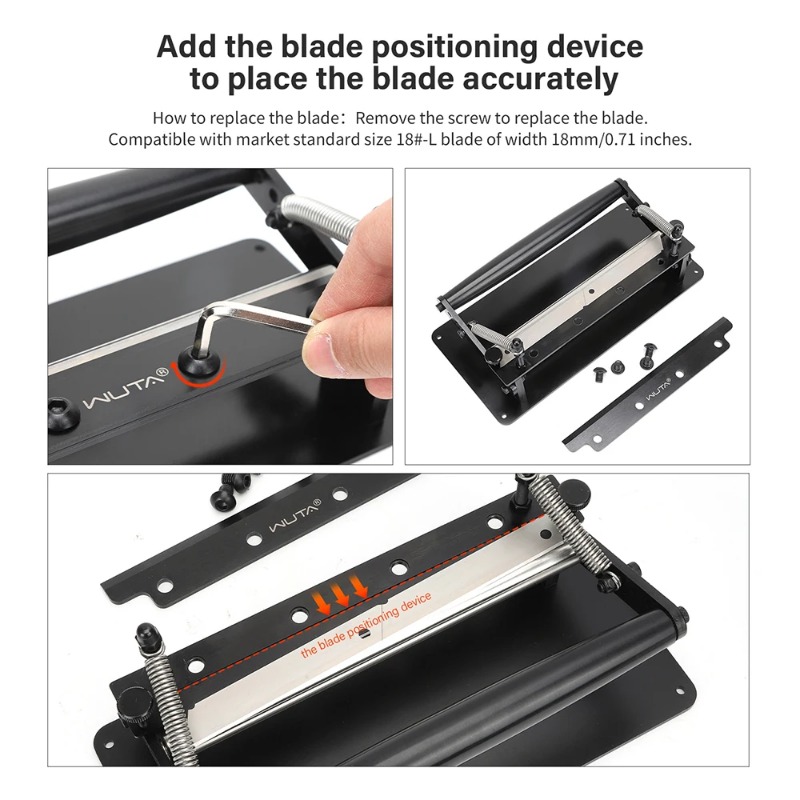 Large Manual Leather Machine S - Skiver Leather Thin recension och pris