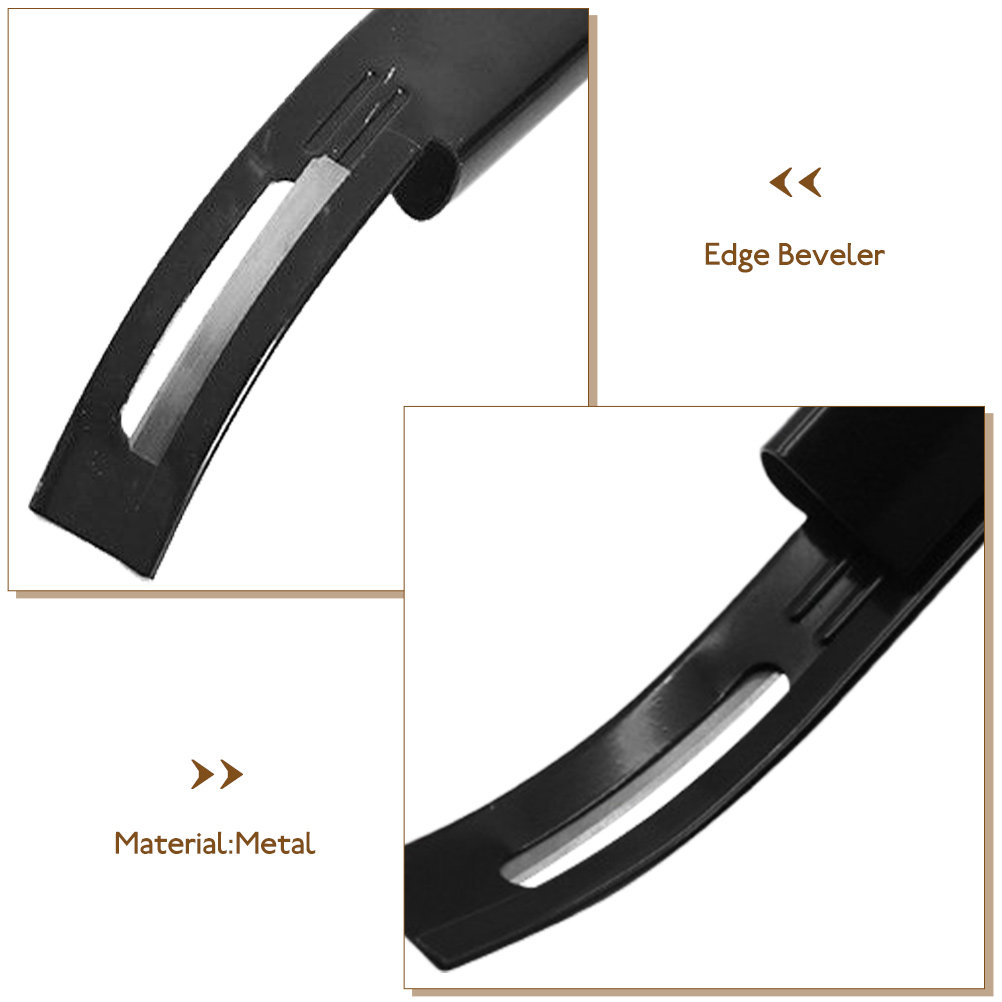 1Set Edge Skiving Beveler Tool - Leatherwork For Beginners recension och pris