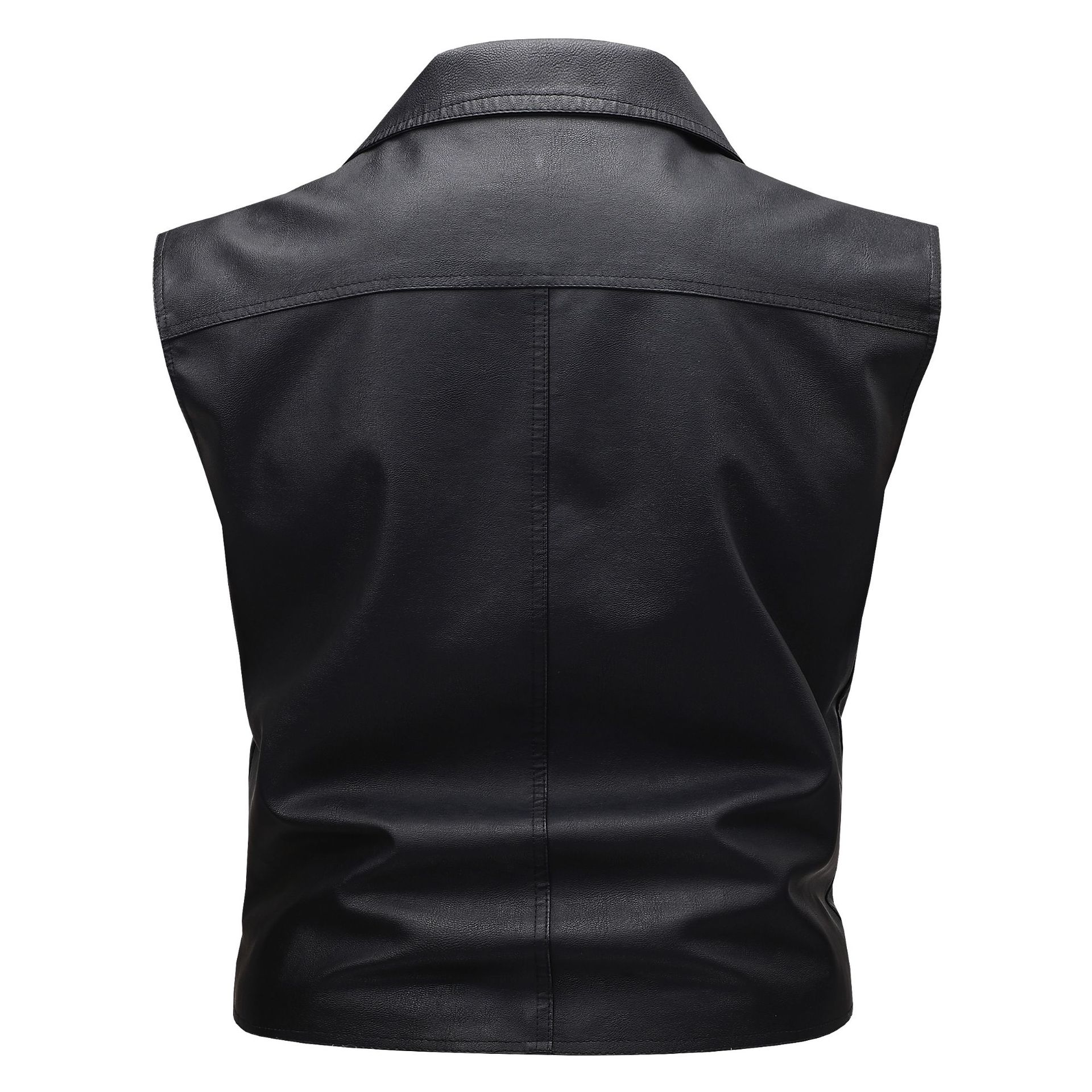 Motorcycle Spring Jacket / Lig - Leather Work Vest recension och pris