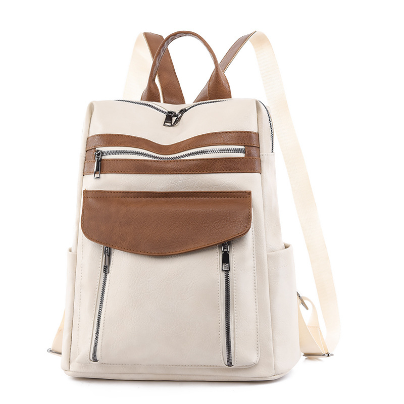New Arrival Leather Laptop PU  - Leather Work Womens Backpack recension och pris