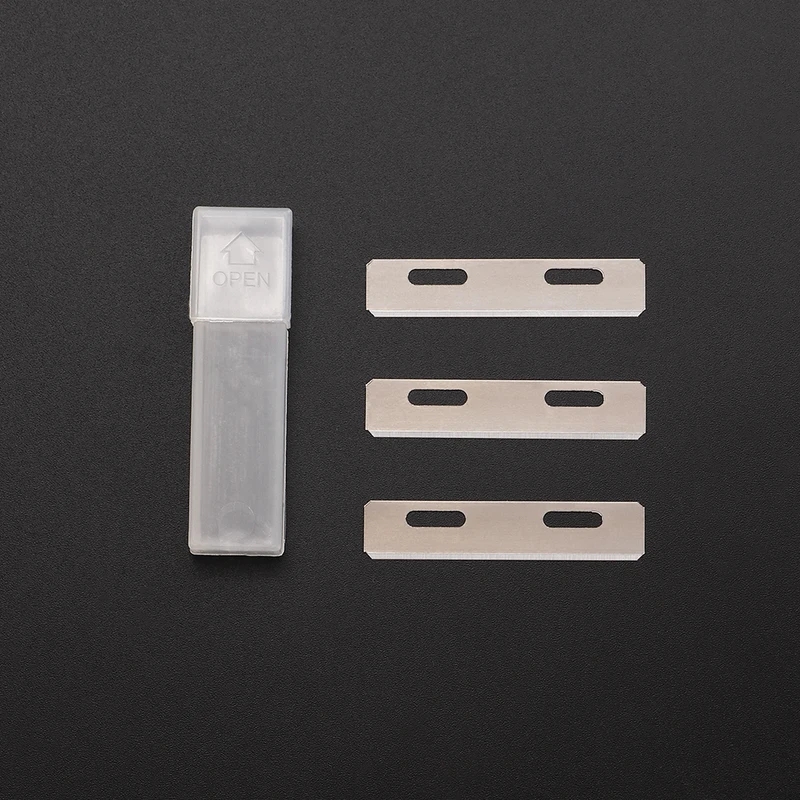 1Set Metal Leather Safety Beve - Skiver Leather Thin recension och pris