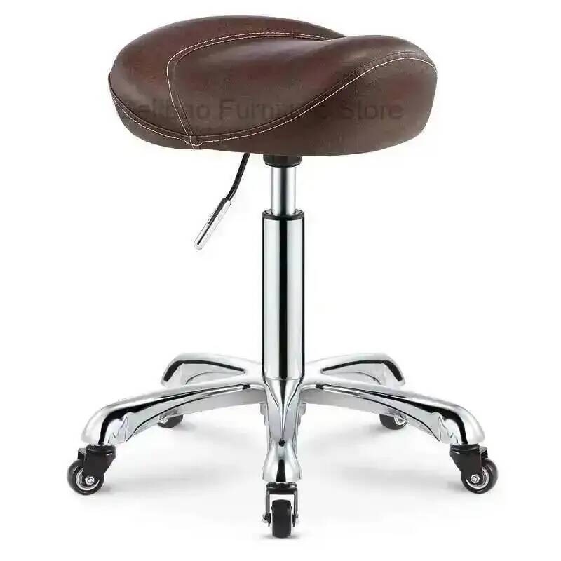 Stool Salon Barber Shop Chair  - Leatherwork Bench recension och pris