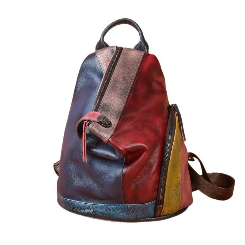 Vintage Elegant Work Backpack  - Leather Work Womens Backpack recension och pris