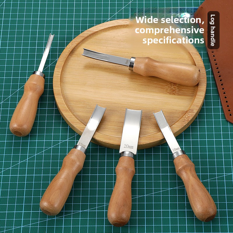 Leather Skiving Knife Paring T - Leatherwork Edge Beveler recension och pris