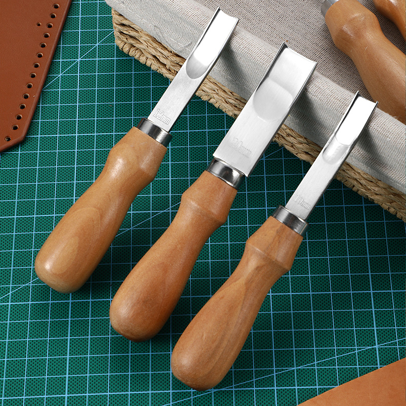 Leather Skiving Knife Paring T - Leatherwork Edge Beveler recension och pris