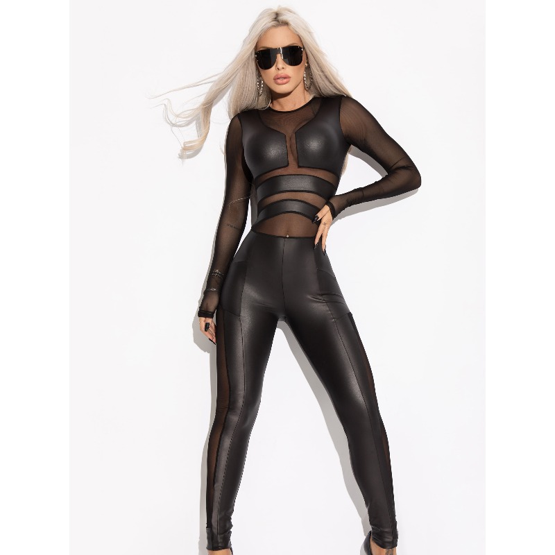 Krisnanas Leather Jumpsuit Spl - Leather Work Overalls recension och pris