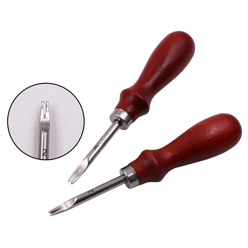 DIY Tools 0.8/1.0/1.2/1.5mm Le - Leatherwork Edge Beveler recension och pris