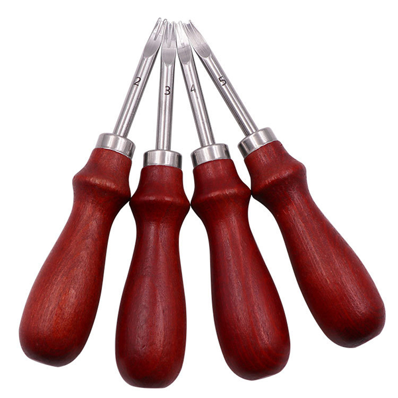 DIY Tools 0.8/1.0/1.2/1.5mm Le - Leatherwork Edge Beveler recension och pris