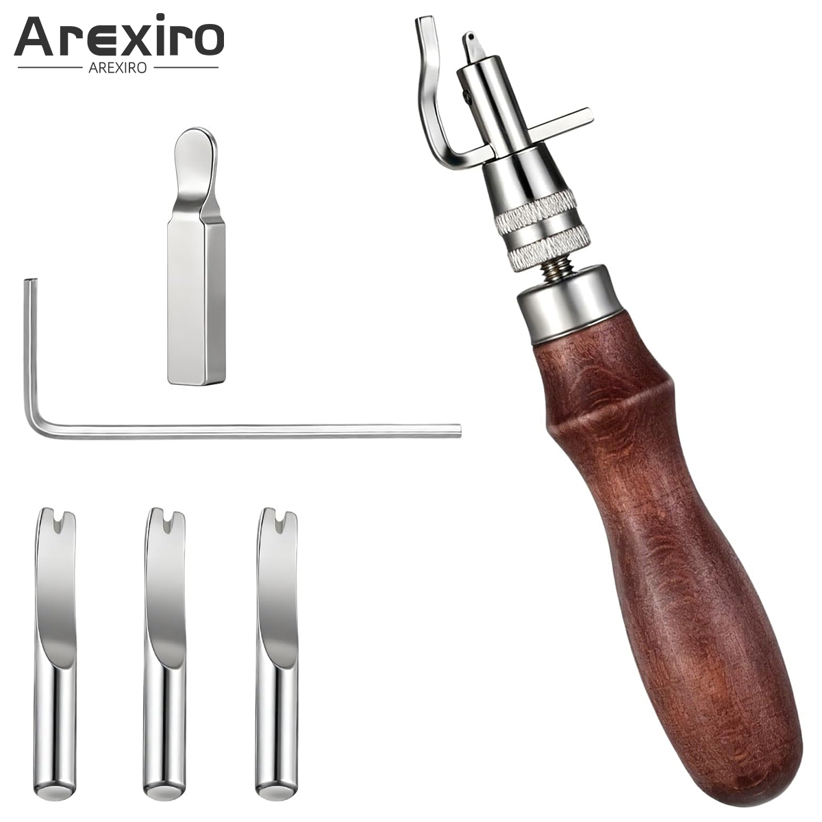 7 In 1 Adjustable Leather Stit - Leatherwork Edge Beveler recension och pris