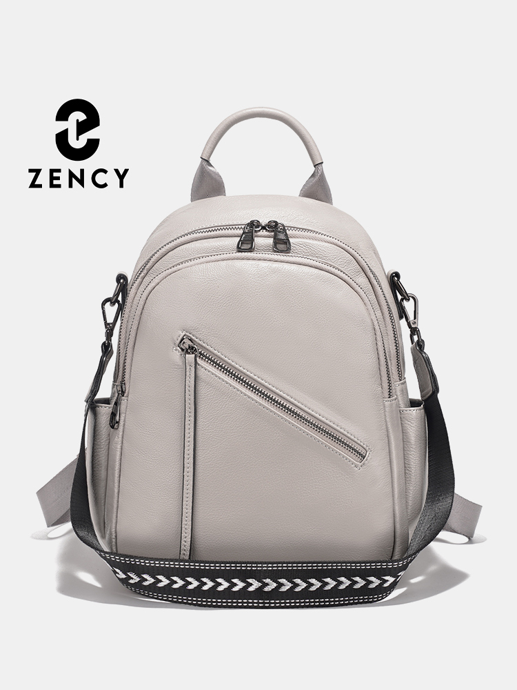 Zency Women's Genuine Leather  - Leather Work Womens Backpack recension och pris