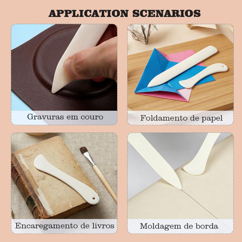 Leather Craft Bone Folder 2Pcs - Leatherwork Accessories recension och pris