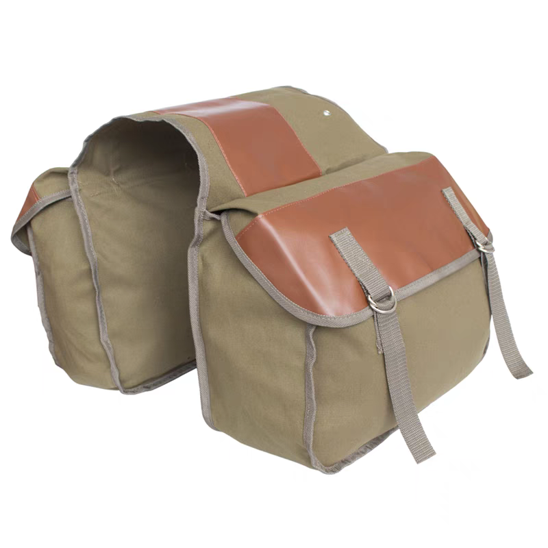 Canvas Leather Rear Saddlebag  - Leatherwork Bag recension och pris