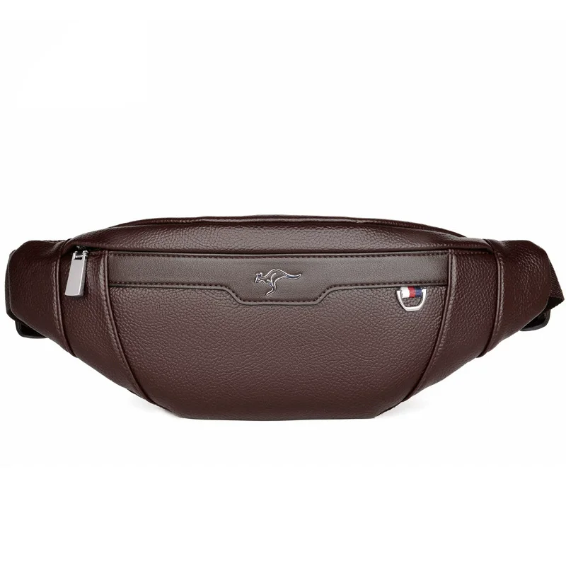 Business Leather Waist Bag Mul - Leatherwork Bag recension och pris