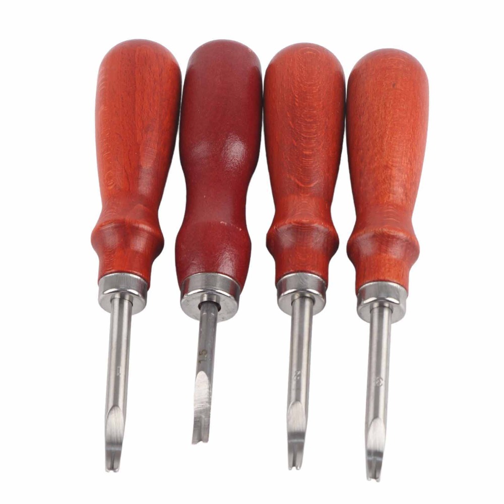 4 PCS Keen Edge Leather Edge B - Leatherwork Edge Beveler recension och pris