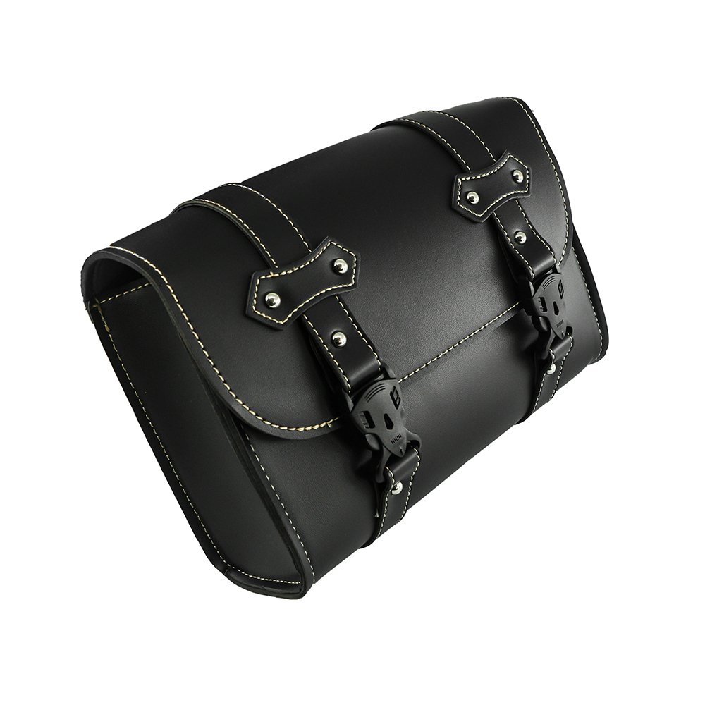 Motorcycle Front Fork Saddleba - Leatherwork Bag recension och pris