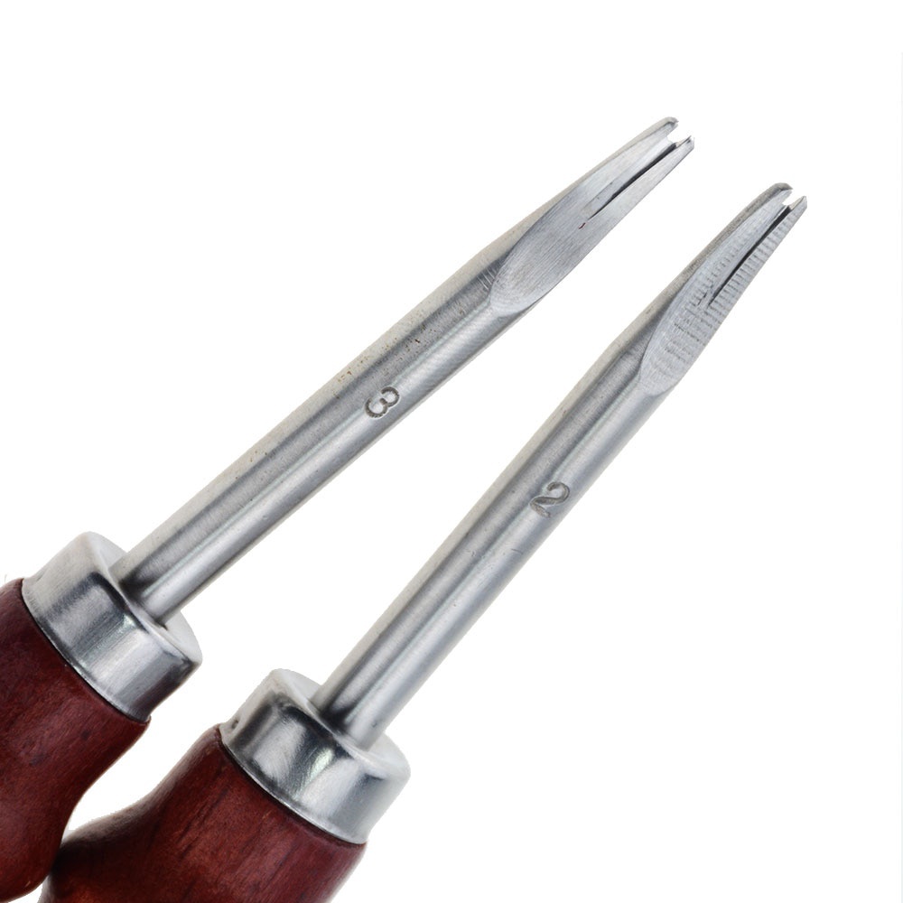 1/ 5Pcs Pack Kits Leather Edge - Leatherwork Edge Beveler recension och pris