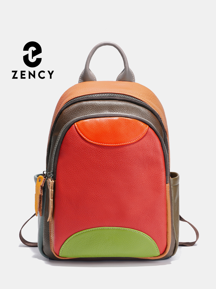 Zency Women's Genuine Leather  - Leather Work Womens Backpack recension och pris