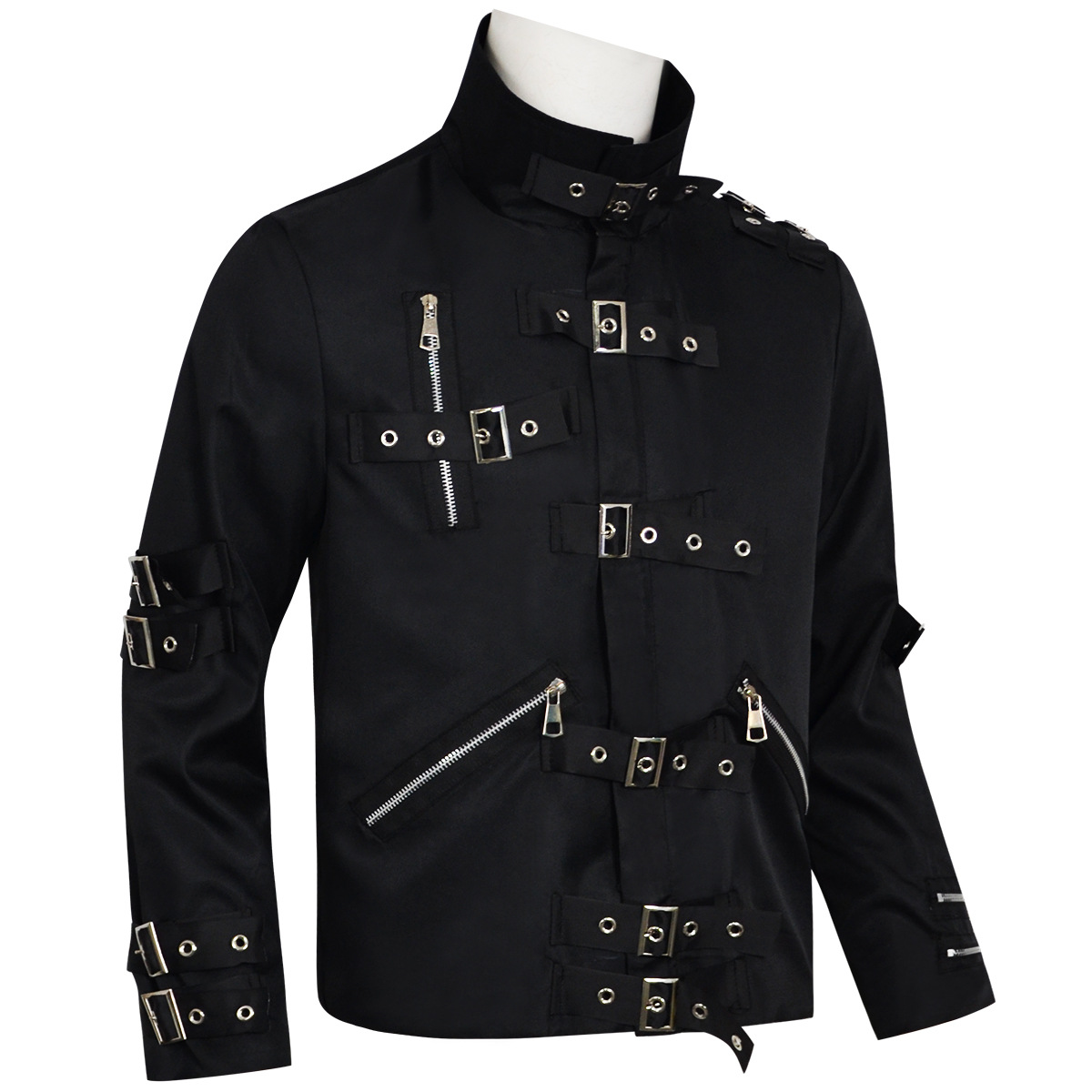 Punk Heavy Metal V8 Leather Ja - Leather Work Vest recension och pris