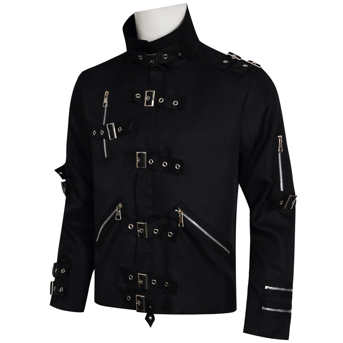 Punk Heavy Metal V8 Leather Ja - Leather Work Vest recension och pris