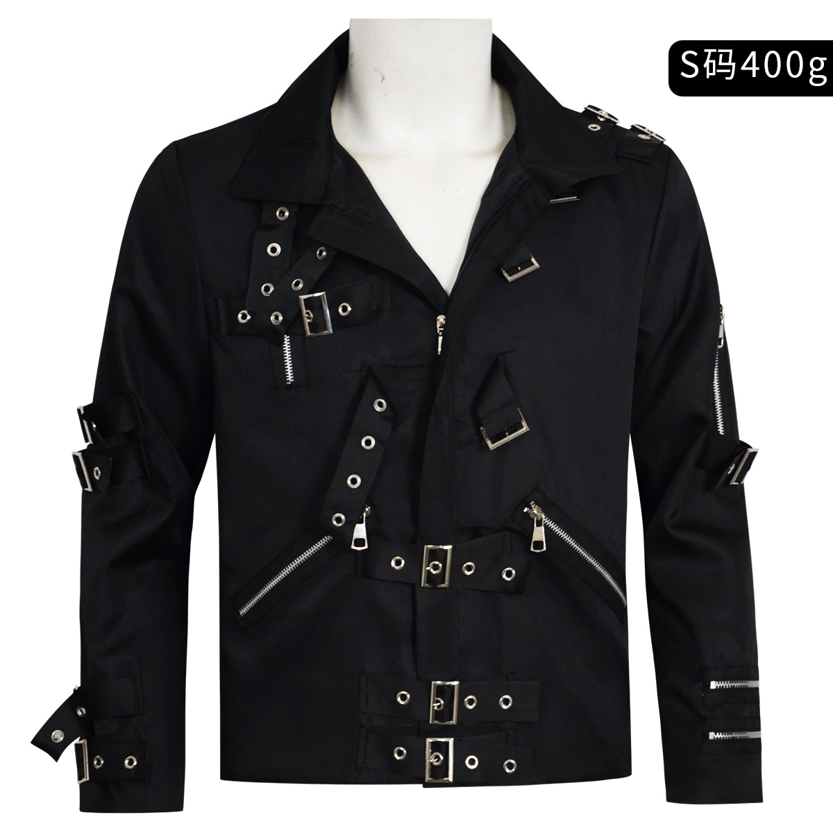 Punk Heavy Metal V8 Leather Ja - Leather Work Vest recension och pris