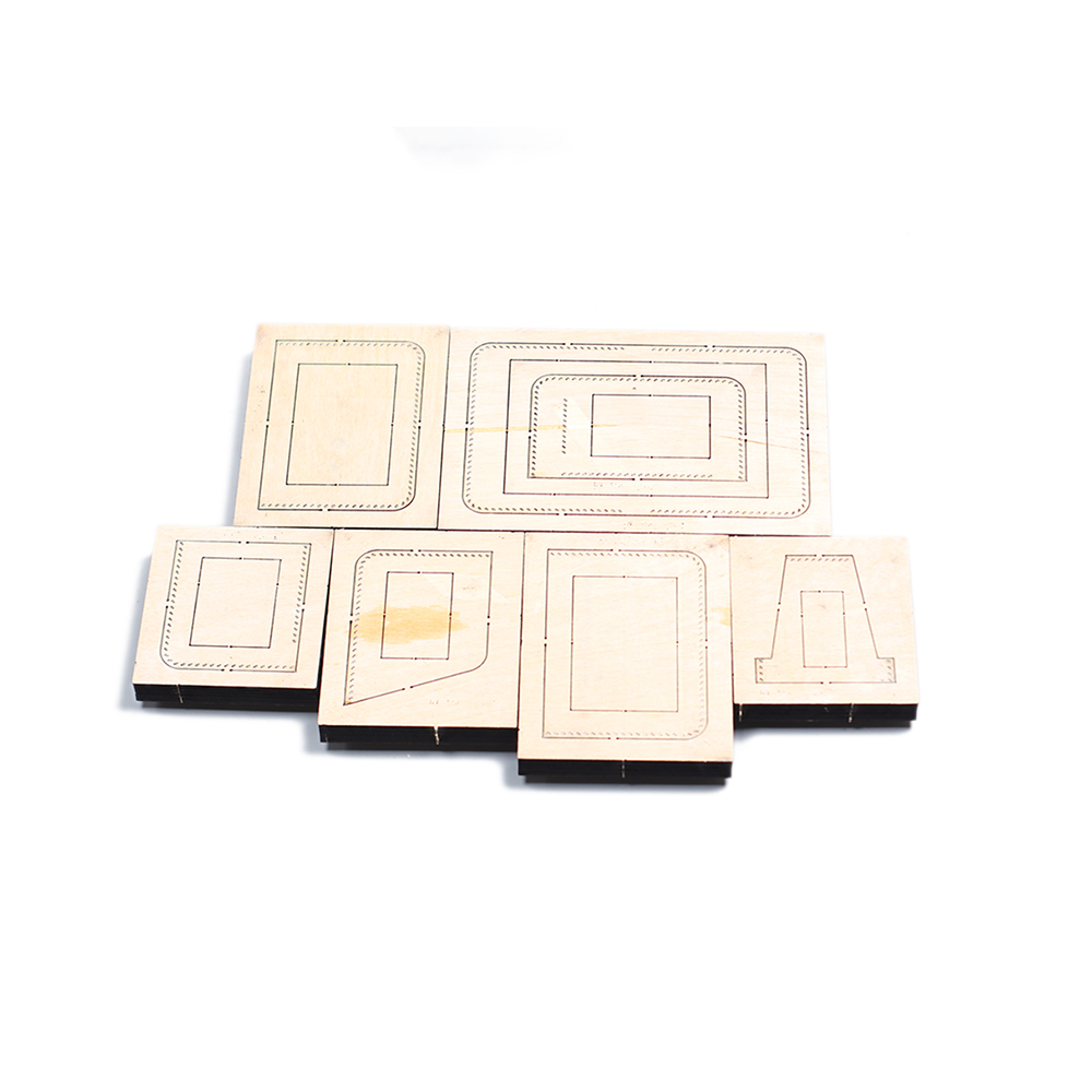 DIY leather craft simple card  - Leatherwork Machine recension och pris