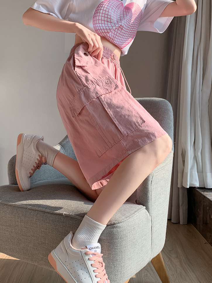 American Retro Work Shorts in  - Leather Work Overalls recension och pris