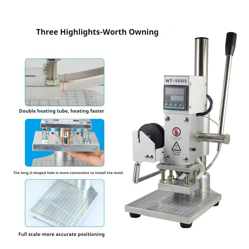 Hot Foil Stamping Machine 300W - Leatherwork Machine recension och pris