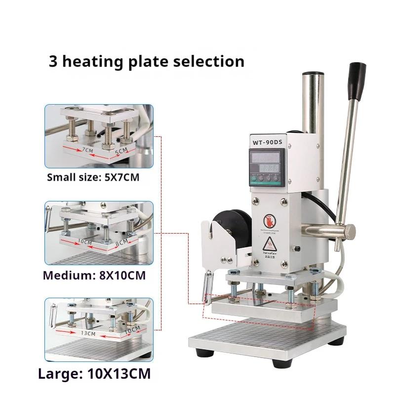 Hot Foil Stamping Machine 300W - Leatherwork Machine recension och pris