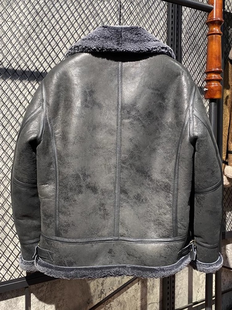 Men Winter Warm Wool Lining Sh - Leather Work Jacket With Hood recension och pris
