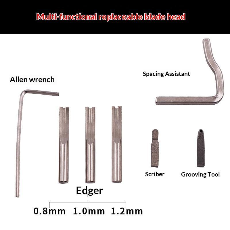 7 In 1 Leather GrooverTool,Pro - Leatherwork Edge Beveler recension och pris