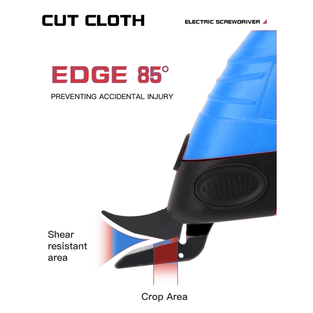 3.6V Electric Scissors Fabric  - Leatherwork Machine recension och pris