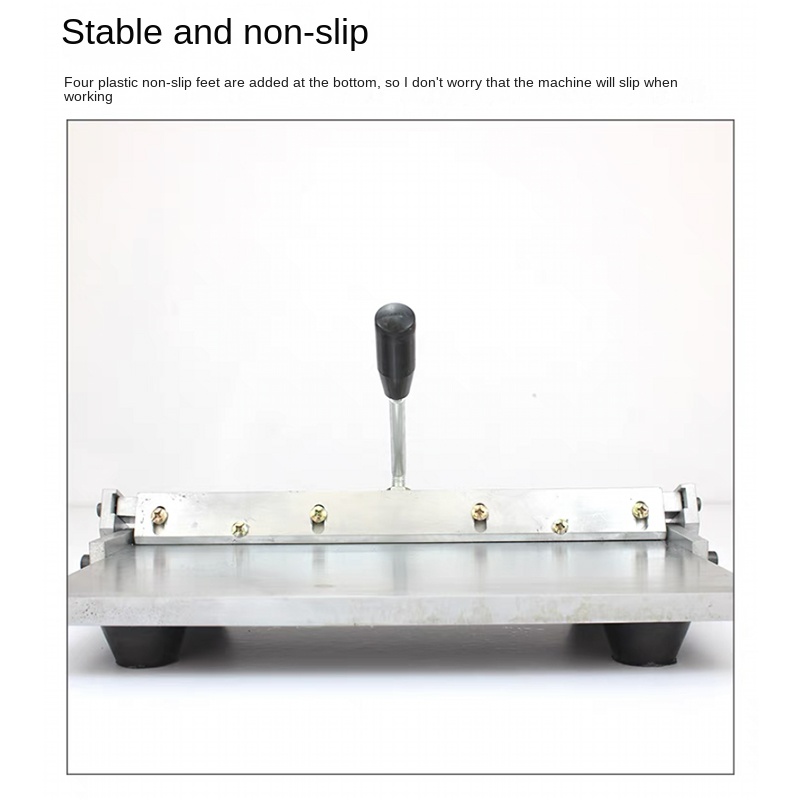 Stainless Steel Manual Folding - Leatherwork Machine recension och pris