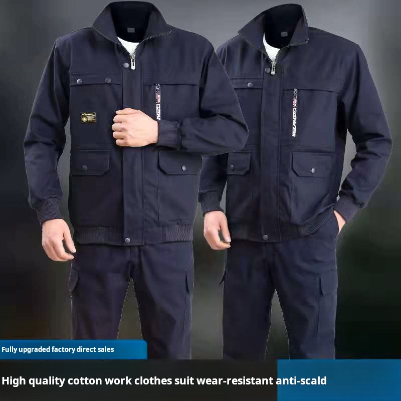 Men's Work Protective Clothing - Leather Work Overalls recension och pris