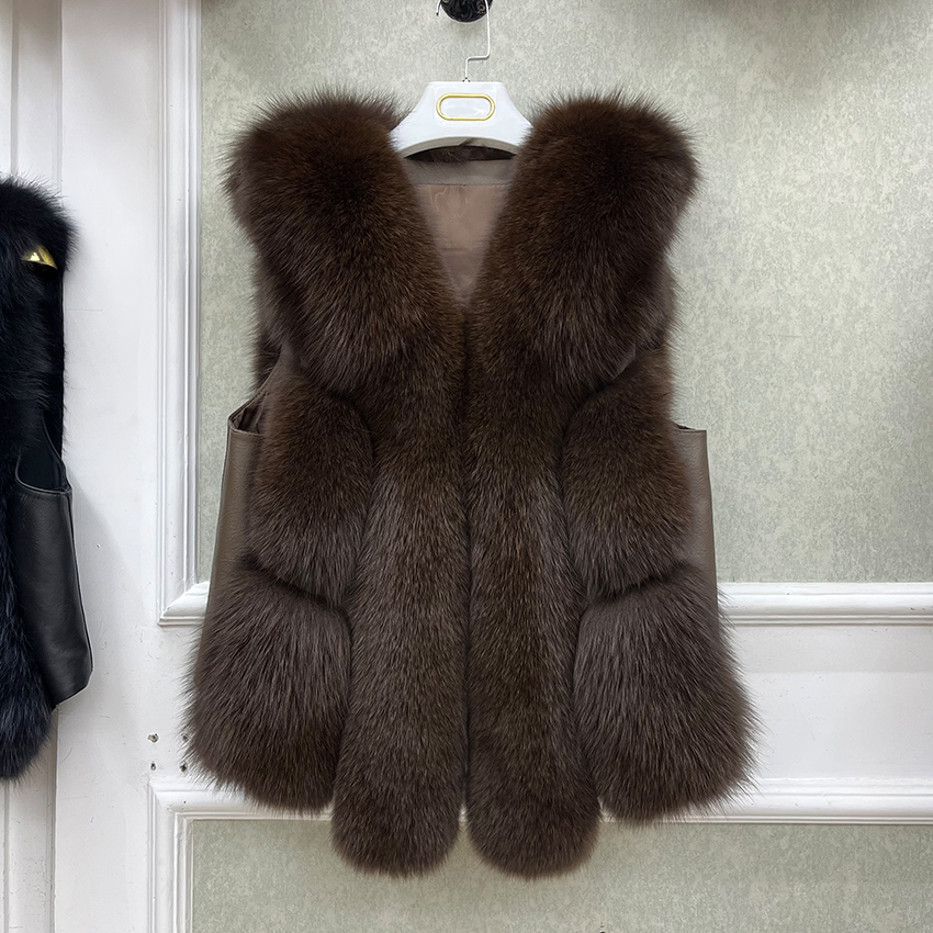 2026 New Autumn Winter Warm Wo - Leather Work Vest recension och pris